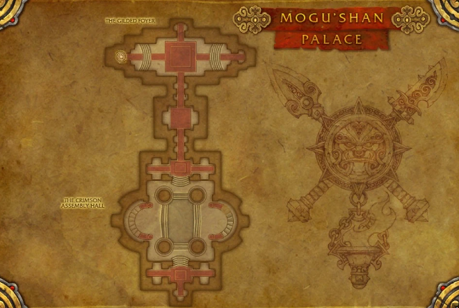 Mogu’shan Palace Dungeon layout